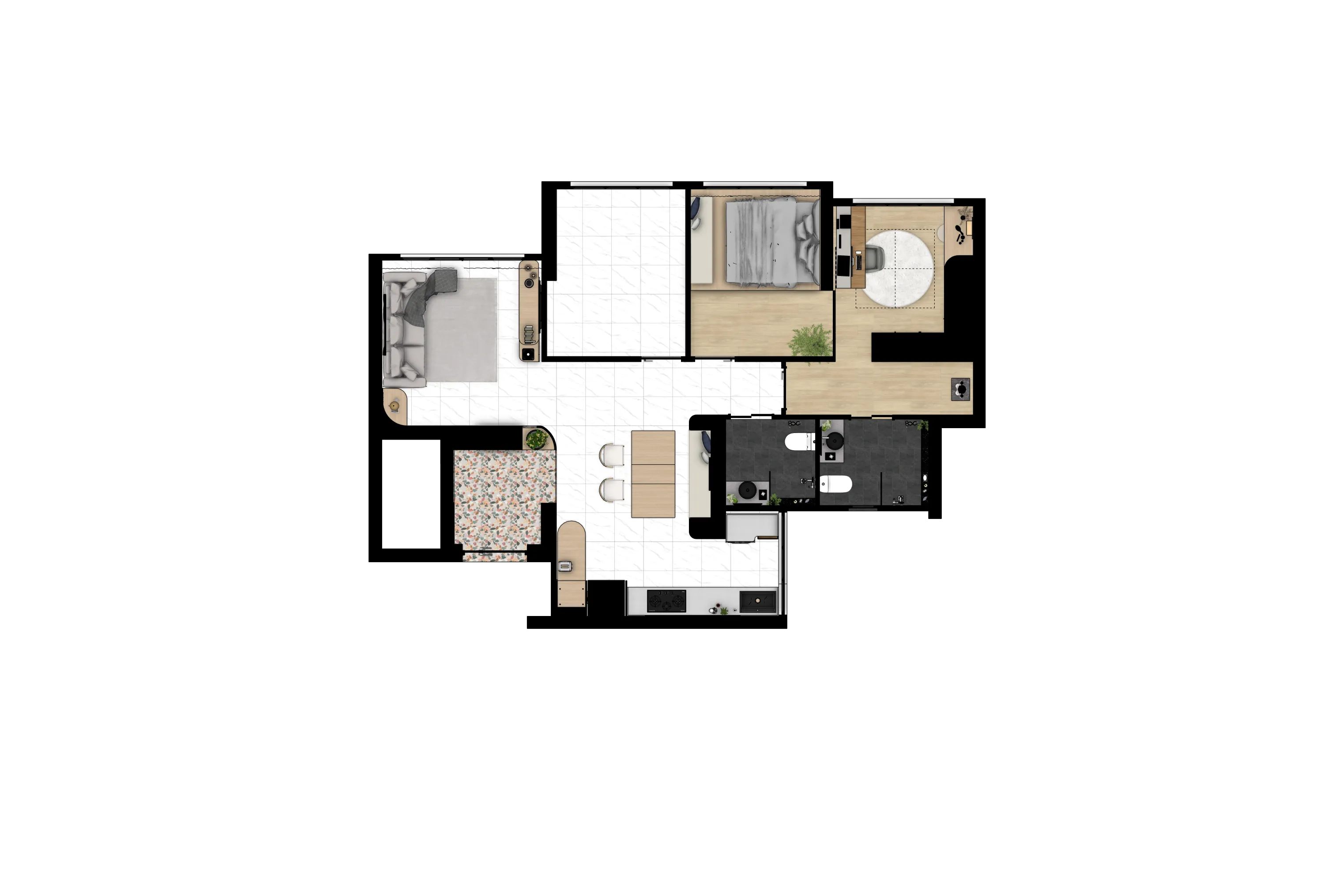 Singapore HDB 4BR - Shot 1 | ODY spatial