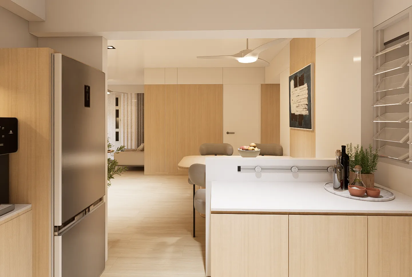 Singapore Scandinavian 4BR HDB - Shot 2 | ODY spatial