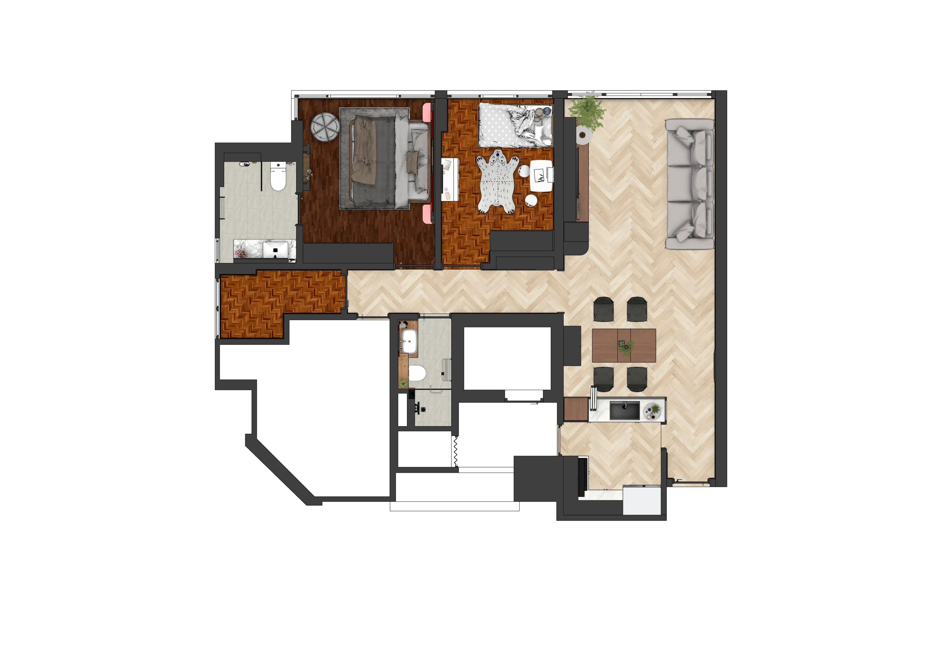 Singapore HDB 4BR - Shot 9 | ODY spatial